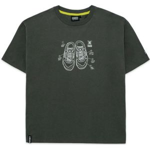 Munich, Tops, Heren, Groen, XL, Katoen, Vintage Casual T-shirt Sneakers