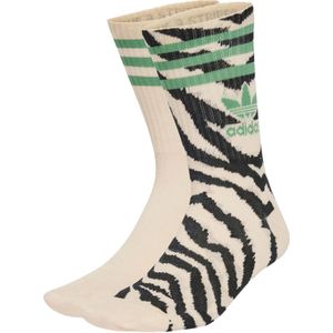 Adidas, Ondergoed, unisex, Beige, S, Farm Rio Crew Pack 2 Socks