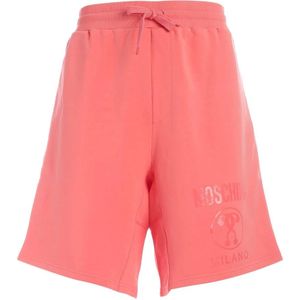 Moschino, Casual Shorts Roze, Heren, Maat:L