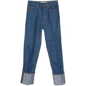 Jacob Cohën, Jeans, Dames, Blauw, W30, Denim, Hoge Taille Denim Jeans voor Dames