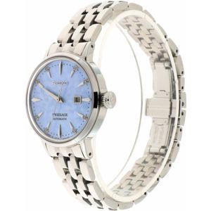 Seiko, Accessoires, Dames, Blauw, ONE Size, Presage Cocktail Time Automatisch Horloge