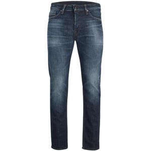Jack & Jones, Jeans, Heren, Blauw, W36 L34, Denim, Slim-fit Jeans