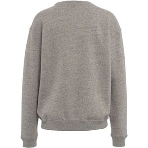 Ralph Lauren, Sweatshirts & Hoodies, Dames, Grijs, L, Katoen, Grijze Sweatshirt Aw 24 Dameskleding