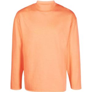 Erl, Sweatshirt Oranje, Dames, Maat:S