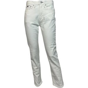Denham, Jeans, Heren, Wit, W24 L28, Katoen, Slim Fit Witte Dames Jeans Stretch