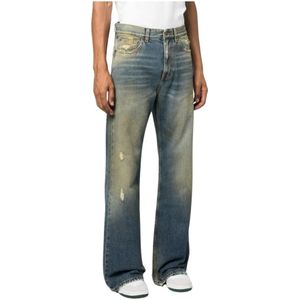 Palm Angels, Jeans Blauw, Heren, Maat:W33