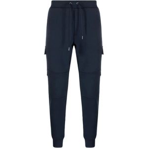 Polo Ralph Lauren, Broeken, Heren, Blauw, XS, Katoen, Blauwe Cargo Broek voor Mannen