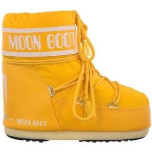 Moon Boot, Schoenen, Dames, Geel, 39 EU, Nylon, Winterlaarzen voor vrouwen Retro Design