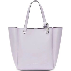 JW Anderson, Tassen, Dames, Paars, ONE Size, Lila Chain Cabas Tote Tas