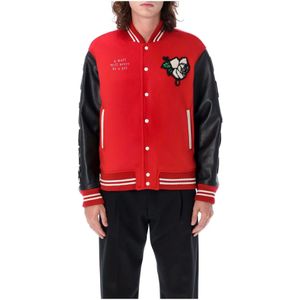 Undercover, Varsity Jack - Klassiek Model Rood, Heren, Maat:L