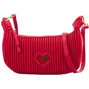 Love Moschino, Tassen, Dames, Rood, ONE Size, Shoulder Bags