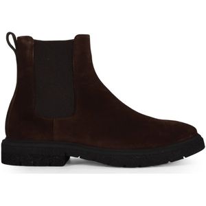 Fabi, Schoenen, Heren, Bruin, 41 EU, Leer, Suede Chelsea Boots Elevate Style