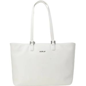 Replay, Tassen, Dames, Wit, ONE Size, Polyester, Bags