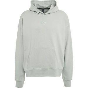 AlphaTauri, Hoodie met geborduurd logo en kangoeroezak Groen, Heren, Maat:L