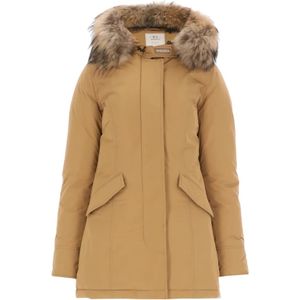 Woolrich, Winterjas Bruin, Dames, Maat:M