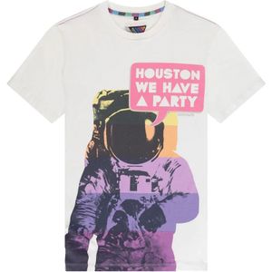 Kultivate, T-Shirt- Kltv TS SS Houston Wit, Heren, Maat:L