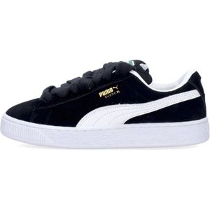 Puma, Schoenen, Heren, Zwart, 44 1/2 EU, Suede XL Zwart/Wit Sneakers