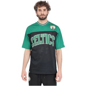 New Era, Boston Celtics NBA Arch Graphic T-shirt Veelkleurig, Heren, Maat:S