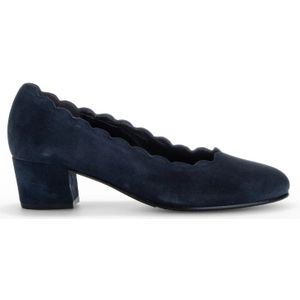 Gabor, Schoenen, Dames, Blauw, 40 1/2 EU, Suède, Marine suède leren pumps