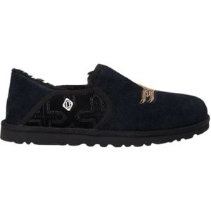 Ugg, Schoenen, Heren, Zwart, 41 EU, Leer, Geborduurde Leren Sneakers