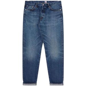 Edwin, Jeans, Heren, Blauw, W29 L32, Katoen, Slim-fit Jeans