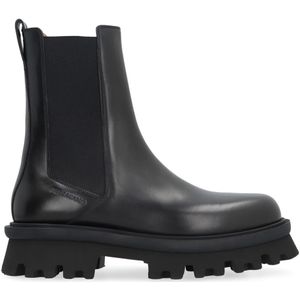 Salvatore Ferragamo, Boots Zwart, Heren, Maat:39 1/2 EU