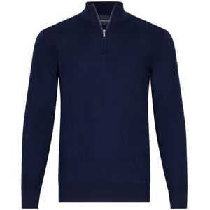 Cavallaro, Truien, Heren, Blauw, 2Xl, Palio half zip pullovers donkerblauw