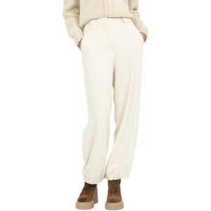 Incotex, Diagonale Sportbroek Beige, Dames, Maat:S