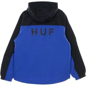 Huf, Jassen, Heren, Blauw, M, Heren Windjack in Blauw