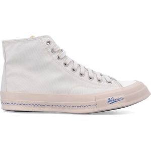 visvim, Schoenen, Heren, Beige, 42 EU, Canvas High-Top Sneakers Ivory Aw 24