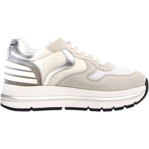 Voile Blanche, Grijze Sneakers Grijs, Dames, Maat:37 EU