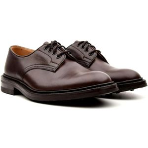 Tricker's, Schoenen, Heren, Bruin, 43 EU, Bruine Veterschoenen