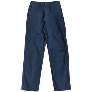 Orslow, Lichtgewicht Denim Chino Broek Blauw, Heren, Maat:M