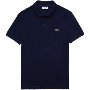 Lacoste, Slim Fit Polo Blauw, Dames, Maat:S