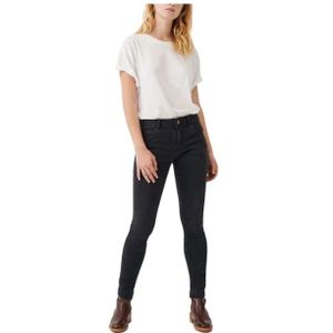 Sessun, Stoneford Cotton Jeans Zwart, Dames, Maat:L