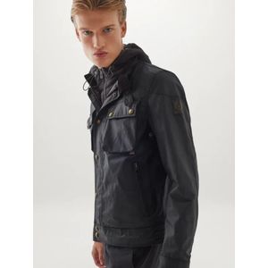 Belstaff, Jassen, Heren, Zwart, L, Katoen, Coats