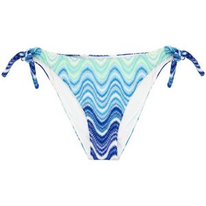 MC2 Saint Barth, Badkleding, Dames, Blauw, L, Verstelbare zijband bikini broekjes