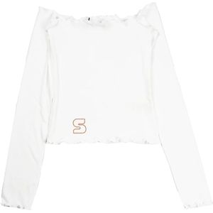 Siedrés, Blouses & Shirts, Dames, Wit, M, Elegant Off The Shoulder Top