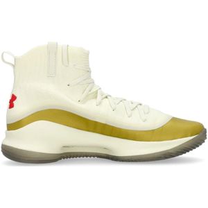 Under Armour, Sport, Heren, Veelkleurig, 45 EU, Curry 4 Retro Lemon Ice Basketbalschoenen