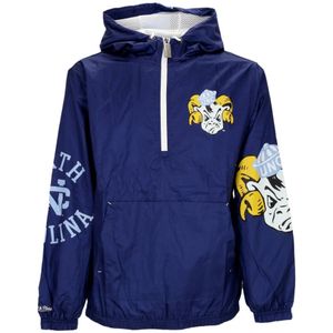 Mitchell & Ness, Jassen, Heren, Blauw, L, Nylon, North Carolina Tar Heels Windbreaker