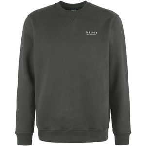 Barbour, Sweatshirts & Hoodies, Heren, Groen, L, Katoen, Grafisch Logo Crew Neck Sweatshirt