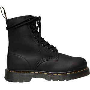 Dr. Martens, Schoenen, Dames, Zwart, 37 EU, Leer, Zwarte Outlaw Leren Laarzen