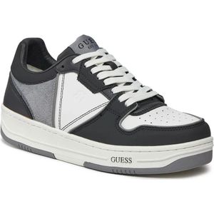 Guess, Schoenen, Heren, Veelkleurig, 40 EU, Sneakers in Grijs Zwart Wit Synthetisch