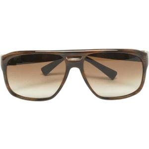 Yves Saint Laurent Vintage, Pre-owned, Heren, Bruin, ONE Size, Pre-owned Acetate sunglasses