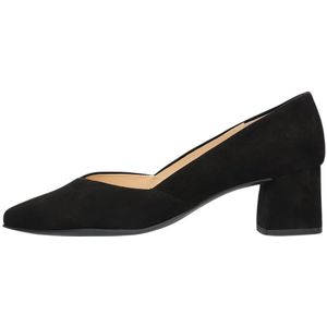 Paul Green, Schoenen, Dames, Zwart, 37 EU, Suède, Elegante Zwarte Suède Pump 3740