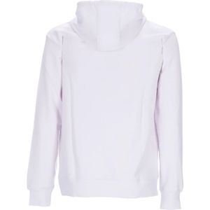 Ellesse, Sweatshirts & Hoodies, Heren, Wit, L, Katoen, Witte hoodie met kangoeroezak