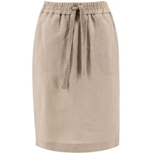Le Tricot Perugia, Short Skirts Beige, Dames, Maat:S