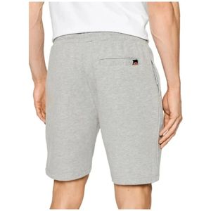 Ellesse, Korte broeken, Heren, Grijs, 2Xl, Katoen, Sportieve Herenshorts