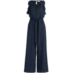 vera mont, Jumpsuits & Playsuits, Heren, Blauw, XL, Leer, Jumpsuits