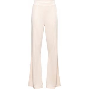 &Co Woman, Broeken, Dames, Beige, XL, Polyester, Modal Pintuck Broek